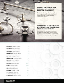 Nystrom Catalog Library - Bathroom Accessories - Contemporary and Classic
 - page 2