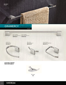 Nystrom Catalog Library - Bathroom Accessories - Contemporary and Classic
 - page 6
